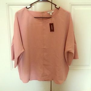 Express Pink Blouse Medium